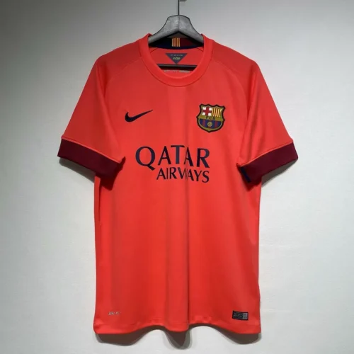 Camiseta retro FC Barcelona naranja 2014-2015