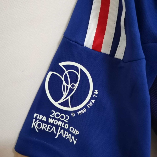 Camiseta retro Francia Zidane 2002 manga