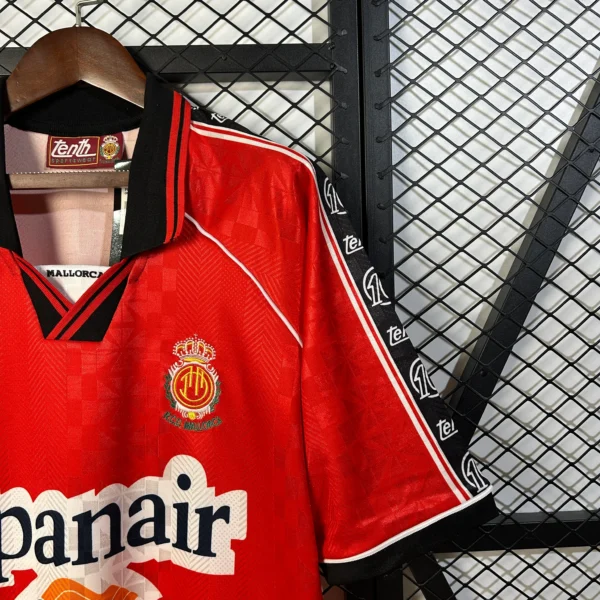Camiseta retro Mallorca Rojo 1996-1997 manga