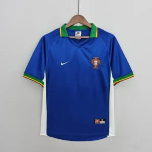 Camiseta retro Portugal 1998 azul