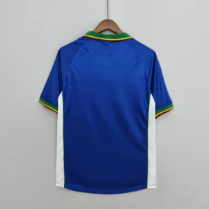 Camiseta retro Portugal 1998 azul dorsal