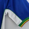 Camiseta retro Portugal 1998 azul manga