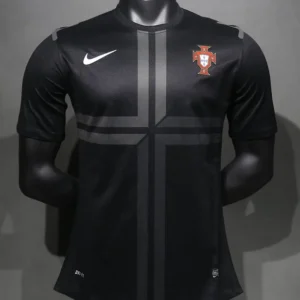 Camiseta retro Portugal negra 2013