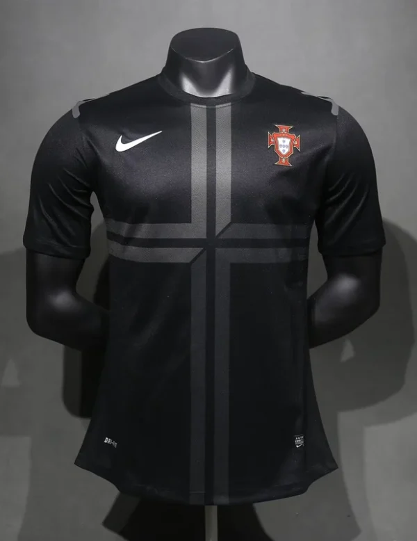 Camiseta retro Portugal negra 2013
