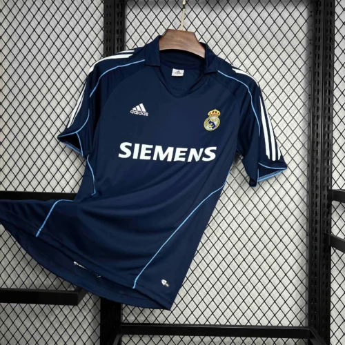 Camiseta retro Real Madrid Azul 2005-2006-1