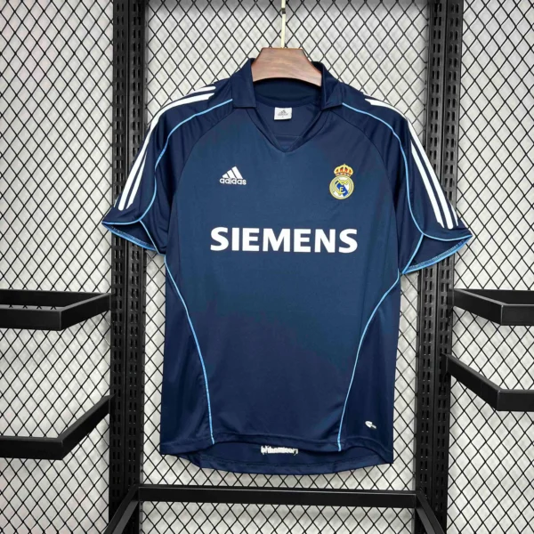 Camiseta retro Real Madrid Azul 2005-2006
