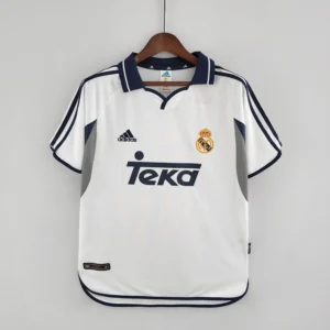 Camiseta retro Real Madrid Raúl 2000-2001