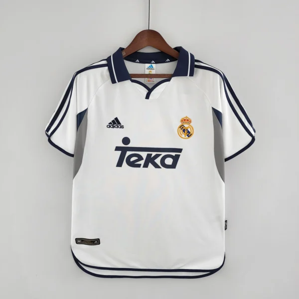 Camiseta retro Real Madrid Raúl 2000-2001