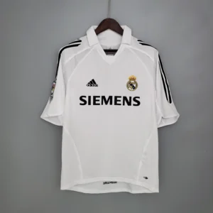 Camiseta retro Real Madrid Raúl 2005-2006 blanco
