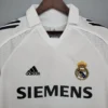 Camiseta retro Real Madrid Raúl 2005-2006 blanco cuello