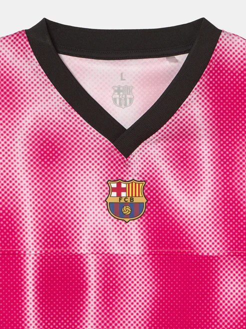 Camiseta rosa Festival FC Barcelona 2025-2026 cuello
