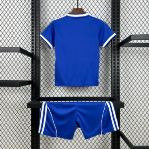 Conjunto Real Madrid niño 2025-2026 Azul dorsal
