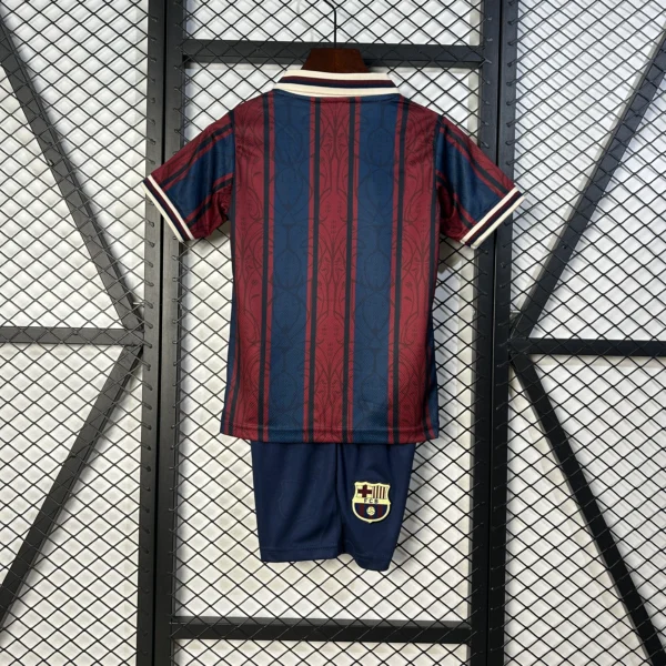 Conjunto niño FC Barcelona 125 aniversario 2025-2026 dorsal