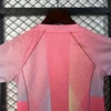 Conjunto niño FC Barcelona rosa 2025-2026 cuello anterior