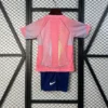 Conjunto niño FC Barcelona rosa 2025-2026 dorsal