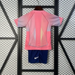 Conjunto niño FC Barcelona rosa 2025-2026 dorsal