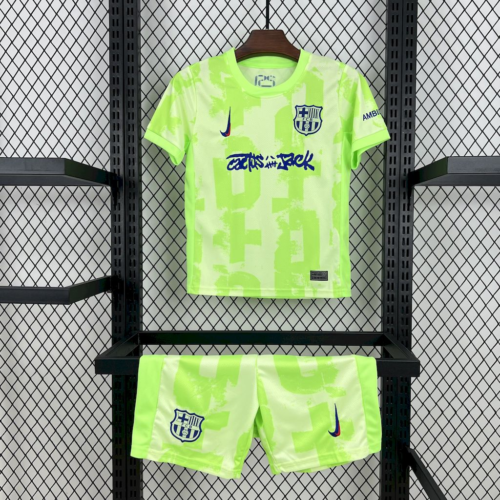 Conjunto niño FC Barcelona verde 2025-2026