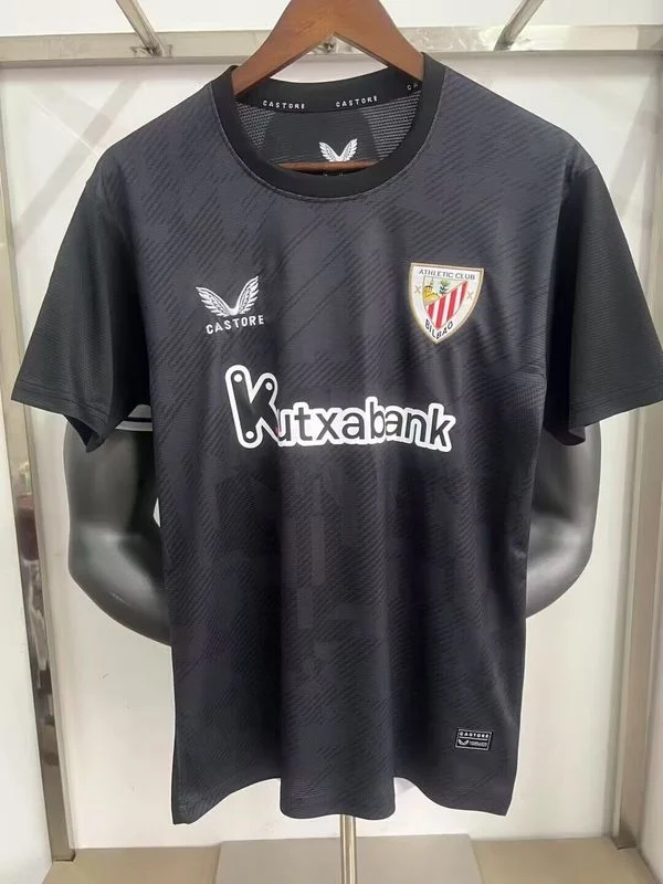 Nueva camiseta Athletic Bilbao negra 2025-2026