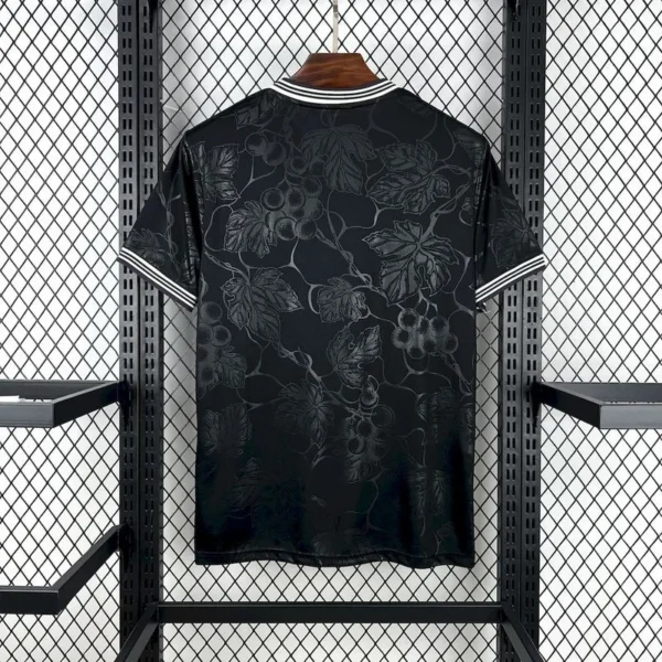 Nueva camiseta Juventus negra 2025-2026 dorsal