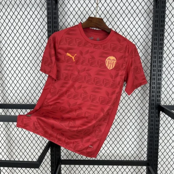 Nueva camiseta Valencia CF roja 2025-2026
