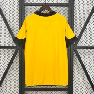 Camiseta AC Milan amarilla 1999-2000 dorsal