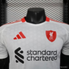 Camiseta Blanca Liverpool 2025-2026 cuello