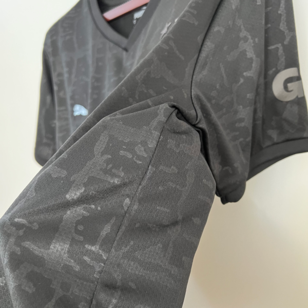 Camiseta Borussia Dortmund 2023-2024 Negro lateral