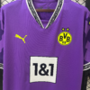 Camiseta Borussia Dortmund 2024-2025 Morado cuello