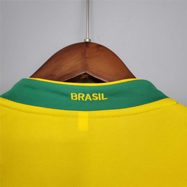 Camiseta Brasil 2006 Ronaldinho cuello posterior