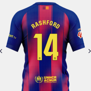 Camiseta FC Barcelona RASHFORD 2025-2026