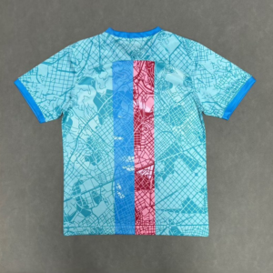 Camiseta FC Barcelona celeste 2025-2026 dorsal