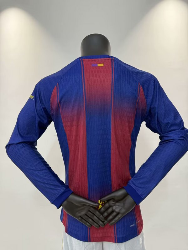Camiseta FC Barcelona manga larga 2025-2026 dorsal