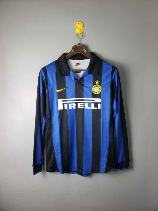 Camiseta Inter Milan manga larga 1998-1999