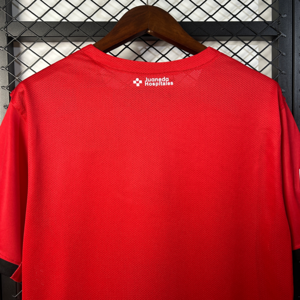 Camiseta Mallorca Rojo 2025-2026 cuello posterior