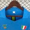 camiseta Napoli Celeste 1987-1988 cuello