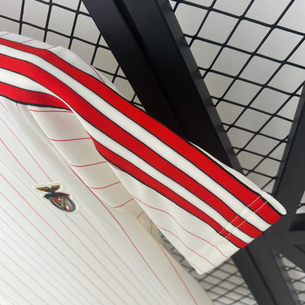 Camiseta Blanca Benfica Retro 2025-2026 Edición Especial manga