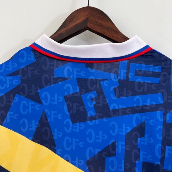 Camiseta Retro Chelsea 1990 Mash Up Shirt cuello posterior - copia