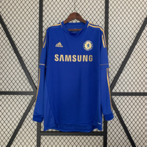 Camiseta Retro Chelsea 2012-2013 Manga larga