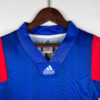 Camiseta Retro Francia 1992-1994 Jean Pierre cuello
