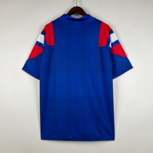 Camiseta Retro Francia 1992-1994 Jean Pierre dorsal