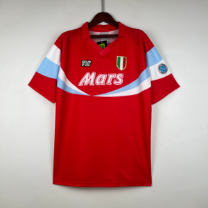 Camiseta Retro Napoli Roja 1990-1991