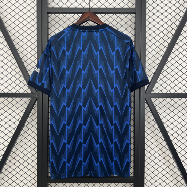 Camiseta azul Arsenal 2025-2026 dorsal