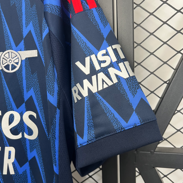 Camiseta azul Arsenal 2025-2026 manga