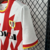 Camiseta blanca Rayo Vallecano 2025-2026 manga