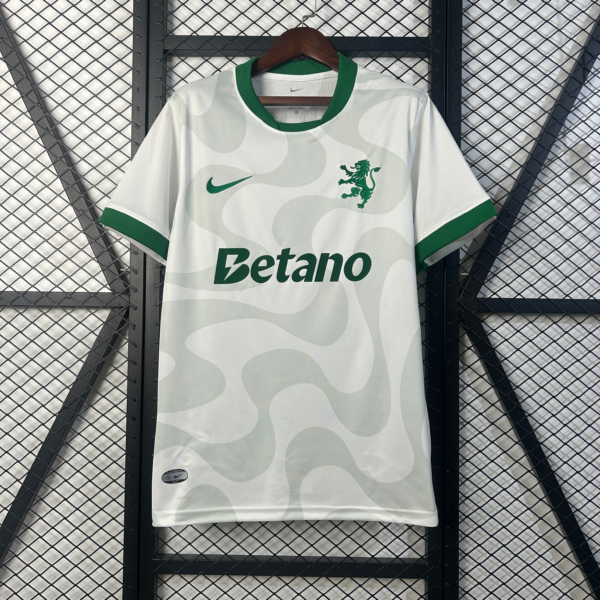 Camiseta blanca Sporting Lisboa 2025-2026
