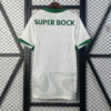 Camiseta blanca Sporting Lisboa 2025-2026 dorsal