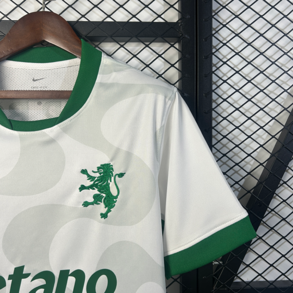 Camiseta blanca Sporting Lisboa 2025-2026 manga