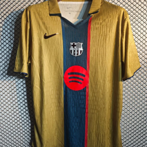 Camiseta dorada FC Barcelona 2025-2026