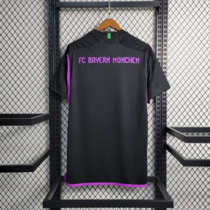 Camiseta negra Bayern Munich 2023-2024 dorsal