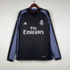 Camiseta negra Real Madrid 2016-2017 manga larga
